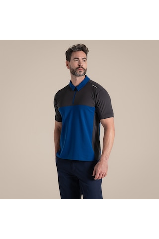 Craghoppers Nlavro Polo Yaka Erkek T-shirt-lacivert-gri