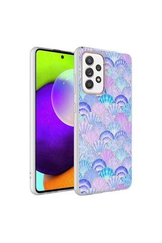 Galaxy A52 Kılıf Zore Bella Fosforlu Şık Tasarım Kılıf