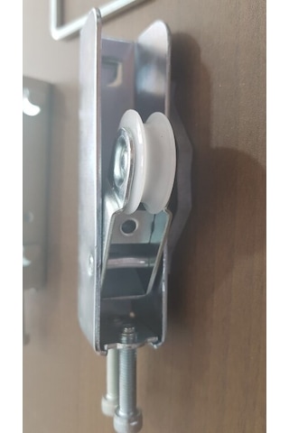 Sürgülü Ray Dolap Aleminyum Kapak Teker 1Takım [Dişi]