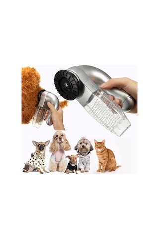 Süslüpati Shed Pal Kedi Köpek Vakumlu Tüy Toplama Tarağı - Tüy Toplama Traş Makinesi