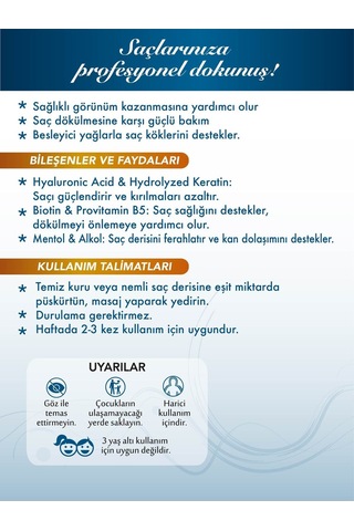 Cpiana Ultra Saç Toniği - Dökülme Karşıtı & Yoğun Bakım 150ml