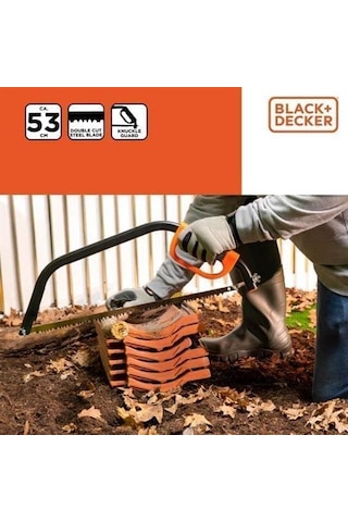 Black&decker Bxgtto7032 Bahçe Tipi Yay Testere 21 İnç