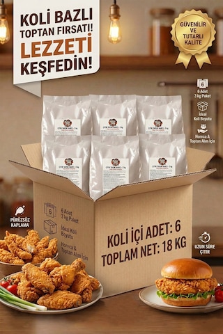 Çıtır Tavuk Pane Harcı 3000 G X 6 Adet - 1 Koli Koli Bazlı Avantaj Paketi