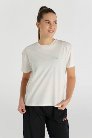 Hummel Boel Kısa Kollu Tişört 912075-9003 Beyaz