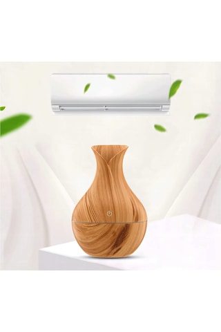 Ambiyans Aydınlatmalı Şık Hava Nemlendirici Buhar Makinası Ultrasonik Bebek Çocuk Odaları İçin Humidifer 7 Renk Rgb