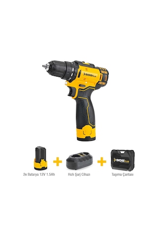 Sgs Akülü Vidalama Seti 12 Volt 2 1.5 Ah Sgs5146