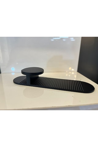 Flow Alfa Metal Kulp 32mm Mat Siyah Dolap Kapak Modern Çekmece Mobilya Tv Ünite Komidin Vestiyer Mat Siyah