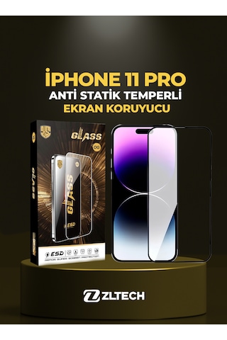 OG GLASS ESD Anti Statik Apple Uyumlu iPhone 11 Pro Ekran Koruyucu OG GLASS ESD Anti Statik Apple Uyumlu iPhone 11 Pro Ekran Koruyucu