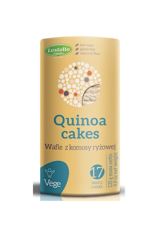 Lestello Quinoa Cakes - Glutensiz Kinoa Patlağı 135 G