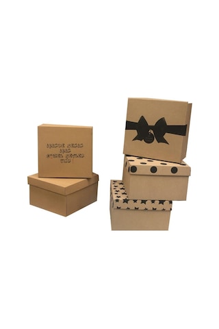 25X25X15 Cm E Ticaret Karton Kapaklı Kargo Kutusu