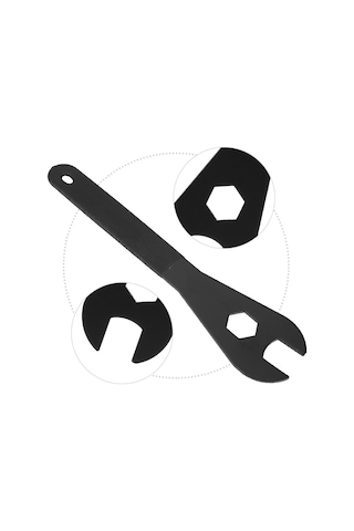 Skycity Bisiklet Jant Konik Anahtarı 19mm - Karbon Çelik, Pas Koruyucu, Kaymazsız Tutamak, Taşınabilir - Dağ Bisikleti Ve Bisikletler İçin Diğer