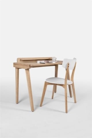 Loft Meşe Masif Bilgisayar Ve Çalışma Masası Ahşap Meşe