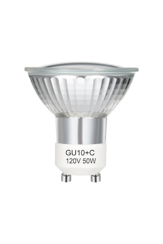 Symbee Gu10 Tabanlı 50w 120v Dimmable Ampul, 1 Adet Paket Şeffaf