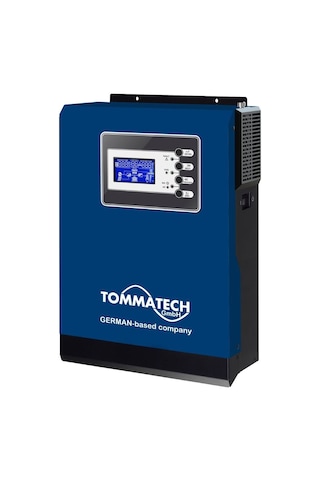 Tommatech İnverter 1 Kw 12 Volt 1000 Watt Akıllı Tam Sinüs Mppt-ofg-tt-02-nmppt1k-12mf