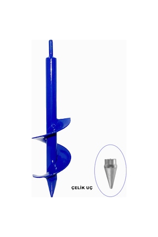 Matkap Uyumlu Toprak Burgu Makinesi 35x10 CM