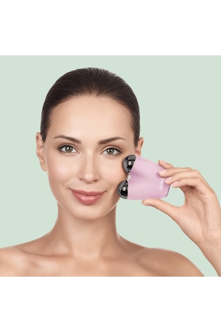 Geske Micro Current Yüz Germe Cihazı Pembe
