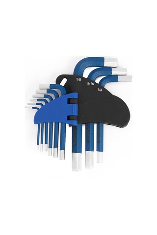 Workpro Wp222014 9 Parça Kısa Boy Cr-v Metrik Profesyonel Allen Anahtar Takımı Fr Wp222014