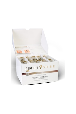 Perfect Shine Kadınlara Özel Saç Dökülmesi Önleyici Onarıcı Güçlendirici Yoğun Bakım Serumu 30x6ml Ampul Set