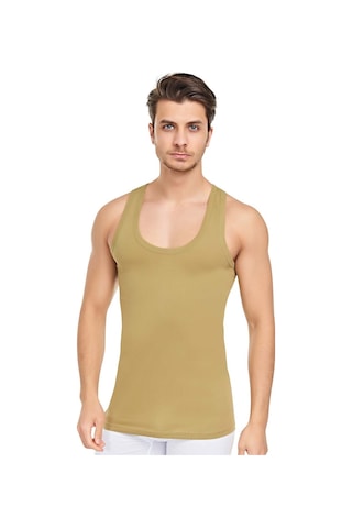 Cennetoğlu 6 Adet Pamuk Beyaz Erkek Penye Atlet Ekonomik Paket 001