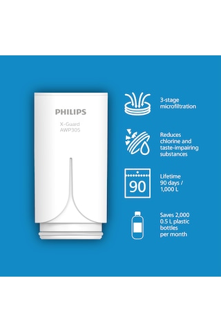 Philips AWP305/10 Water X-guard Musluk Suyu Filtre Kartuşu