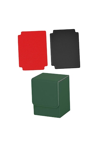 Suntek 2 Bölmeli Kart Destesi Kutu Tutucu 100+ İçine Uygun