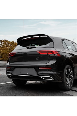 Volkswagen Golf Uyumlu Yedek Parça Oettinger Spoiler- Piano Black