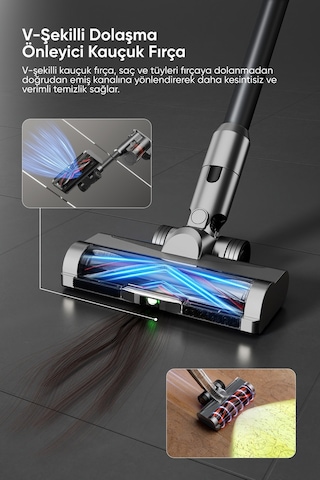 Uwant V500 Dikey Şarjlı Süpürge