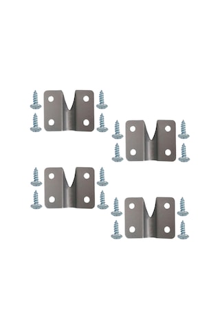 4 Adet Dart Asma Aparatı Montaj Vidaları ile Birlikte