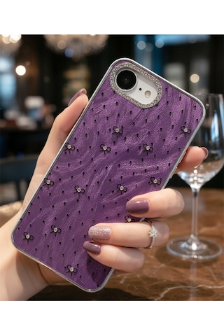 İphone 16e Kılıf Aynalı Desenli Figürlü Tasarım Silikon Kapak