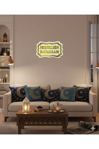 Dodomar 30 X 47 Cm Strafor Hoşgeldin Ramazan Duvar Ve Dekor Süsü