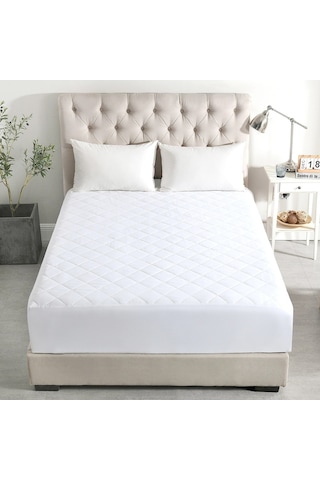 Dört Mevsim Fitted Soft Touch Kapitone Yatak Koruyucu Alez
