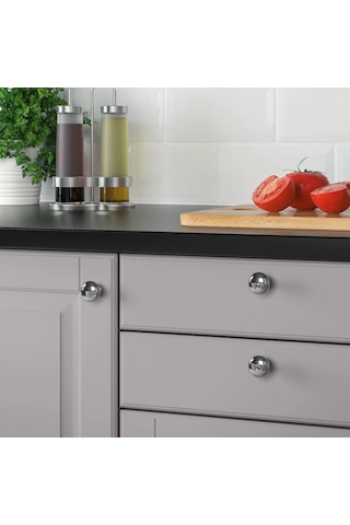 Ikea Eneryda 2'li Mobilya Kulpu 27 Mm Krom