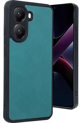 Newface Xiaomi Poco X7 Pro Kılıf Aras Deri Kapak - Glblseme - 95 Açık Yeşil