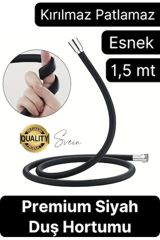 Özel Üretim 1,5 Metre 360 Derece Dönebilen Kıvrılmayan Esnek Yumuşak Silikon Patlamaz Duş Hortumları Standart Diğer