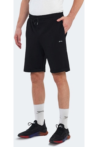 Slazenger KENINS IN Erkek Cepli Siyah Şort