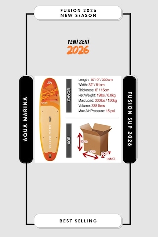 Aqua Marina All-around Fusion Sup Kürek Sörfü Paddle Board