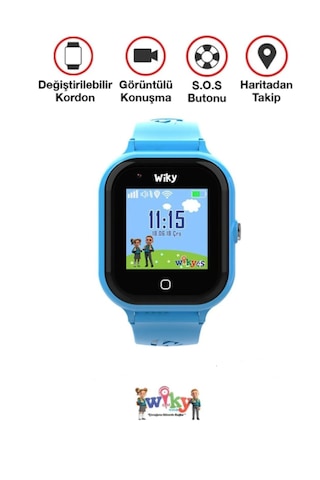 Wiky Watch 4S Sim Kartlı Akıllı Çocuk Saati (İthalatçı Garantili)