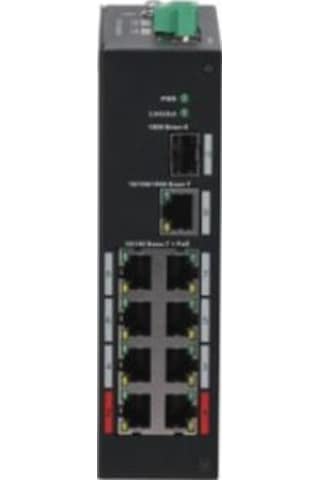 Dahua PFS3110-8ET-96-V2 8 Port PoE Metal Switch