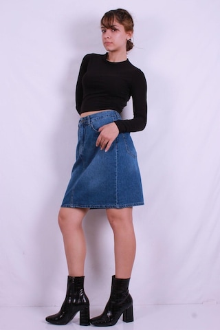 Fashion Friends Fashıon Frıends Kadın Denim Etek 24k0545k1 Çok Renkli