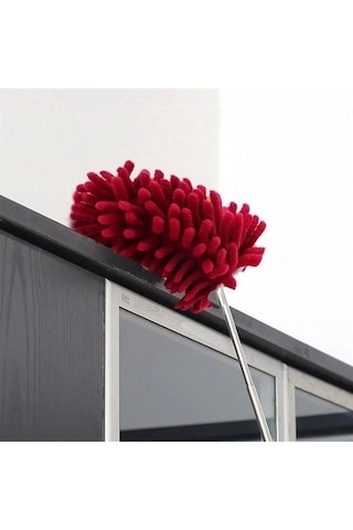 Teleskopik Mikrofiber Pratik Uzayabilen Toz Alma Fırçası Aparatı Diğer