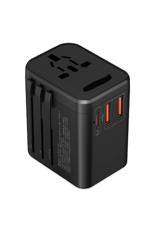 Çelikwork FC0014 20W Pd Type-c 2 Usb Hızlı Şarj Seyahat Taşınabilir Şarj Adaptör