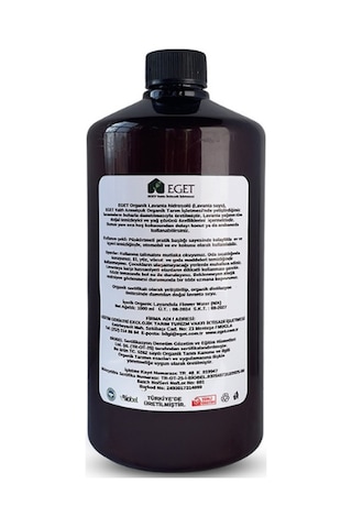 Eget Organik Lavanta Suyu 1 L