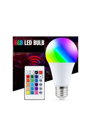 Rgb Kumandalı 1 Adet 9w
