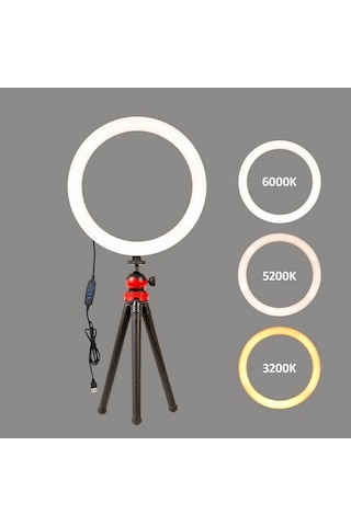 Hlypro Youtuber Vlogger Kit Ring Light Işık
