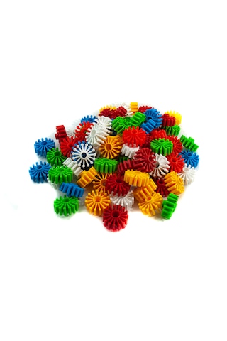 Çocuklar İçin Çarklı Puzzle Seti - El Becerisi Ve Hayal Gücü Geliştirici 60 Parça 1