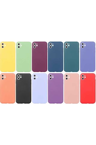Apple Uyumlu iPhone 11 Uyumlu Zore Mara Kılıf-lacivert Lacivert -