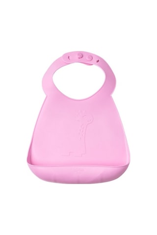 Wee Baby Prime Silikon Mama Önlüğü Kod-927 - Pembe Pembe