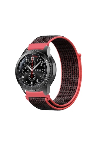 E2M Samsung Watch 20mm KRD-03 Hasır Kardinal Kordo