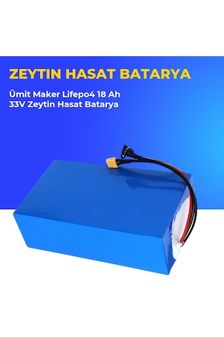 Ümit Maker Lifepo4 18 Ah 33v Zeytin Hasat Batarya