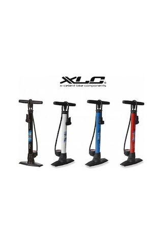 XLC Pompa Ayaklı Delta PU-S04 11 Bar Çift Sibob Uyumlu 160 PSI Siyah